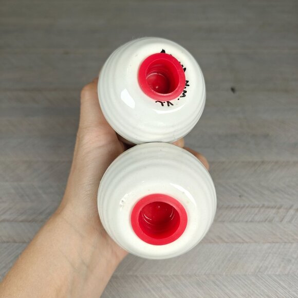 Acoma Pottery Native American Salt & Pepper Shakers Geometric Pattern - Picture 7 of 9